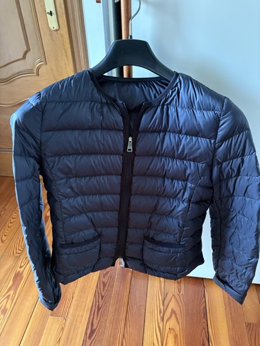 Moncler piumino donna blu - moncler,